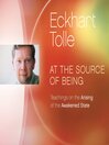 Cover image for At the Source of Being